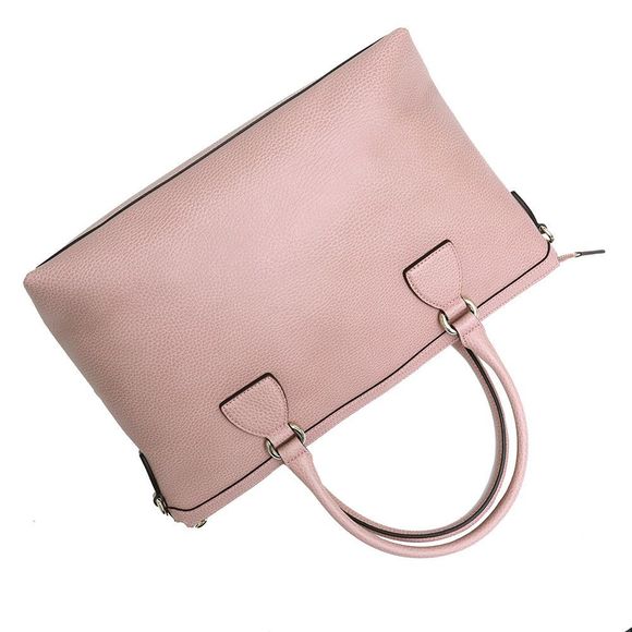 Gucci Interlocking GG Diagonal Shoulder Tote Bag Pink - Picture 6 of 12